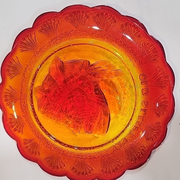 Sleepy Eye Milling Reproduction Collectible Cup Plate 4" VTG Guernsey Glass Co - Picture 4 of 4